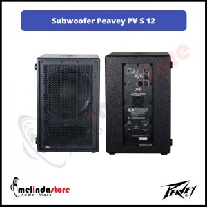Subwoofer Aktif Peavey PV S 12 | Subwoofer Aktif Peavey 12 Inch Subwoofer Aktif Peavey PV S 12 | Subwoofer Aktif Peavey 12 Inch